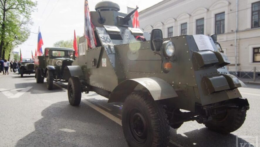 Парад в честь 71-й годовщины Победы в Великой Отечественной войне прошел в Казани