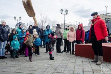 Проводы зимы в Казани: в столице РТ прошла традиционная Масленица